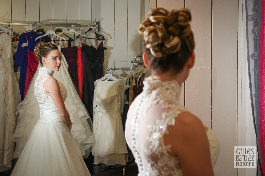 photo mariage preparatif mariee