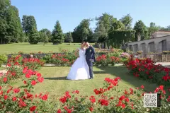 photographe mariage abbaye fontdouce roseraie charente maritime
