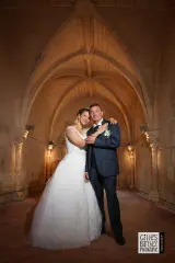 photographe mariage abbaye fondouce crypte