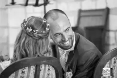 photographe mariage sourrire marie église charente