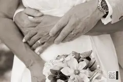 photographe mariage charente closeup alliance BW NB