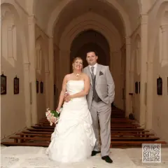 photographe mariage couple eglise detendu natu