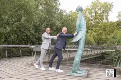 photographe mariage angouleme statue hugo prat