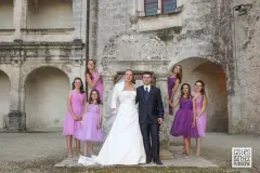 photographe mariage groupe harmonie chateau charente