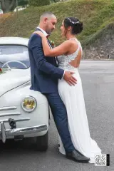 photographe mariage couple voiture collection renault